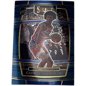 2021-22 Panini Select - Concourse Cade Cunningham #11 Blue (RC)